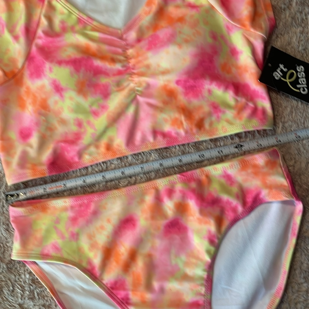 🌸NWT ART CLASS UPF50 2 piece girls bathing suit - size XXL - Picture 11 of 14